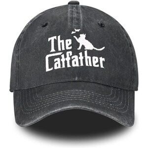 Baseball Cap for Women Men Cat Dad